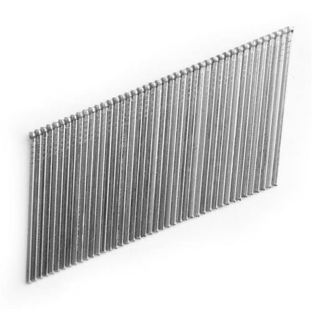 2.5 in. 16 AWG Angled Strip 20 Deg Electro Galvanized Nails 1000 Per Case - Pack of 5
2.5 in. 16 AWG Angled Strip 20 Deg Electro Galvanized Nails 1000 Per Case - Pack of 5
