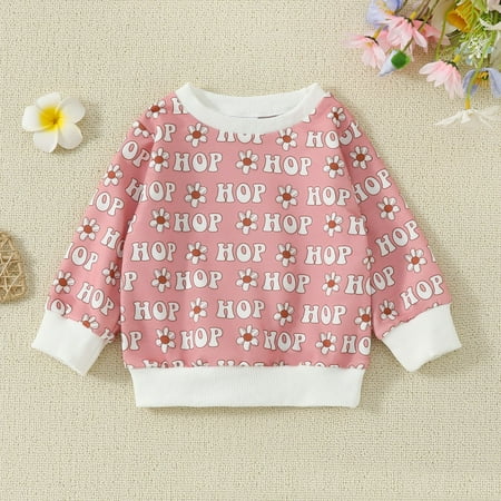 CHAOLEI Toddler Girls Long Sleeve Letter Prints T Shirt Pullover Tops Clothes -Pink 18-24 Months
CHAOLEI Toddler Girls Long Sleeve Letter Prints T Shirt Pullover Tops Clothes -Pink 18-24 Months