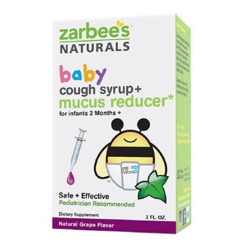 Zarbee's Naturals Adult Nighttime Cough Syrup, Honey Lemon