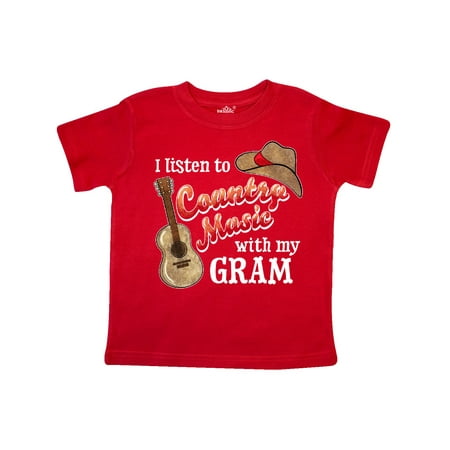 Inktastic I Listen to Country Music with my Gram Guitar and Hat Gift Toddler Boy or Toddler Girl T-Shirt
Inktastic I Listen to Country Music with my Gram Guitar and Hat Gift Toddler Boy or Toddler Girl T-Shirt