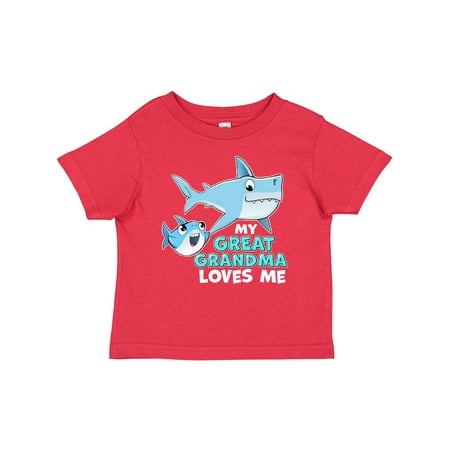 Inktastic My Great Grandma Loves Me with Cute Sharks Gift Baby Boy or Baby Girl T-Shirt
Inktastic My Great Grandma Loves Me with Cute Sharks Gift Baby Boy or Baby Girl T-Shirt