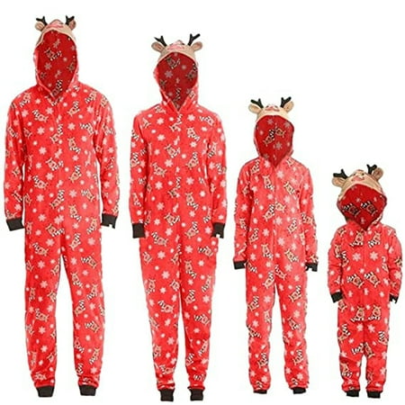 Canrulo Family Matching Christmas Pajamas Set Sleepwear Jumpsuit Hoodie with Hood Matching Holiday PJ s for Family
Canrulo Family Matching Christmas Pajamas Set Sleepwear Jumpsuit Hoodie with Hood Matching Holiday PJ s for Family