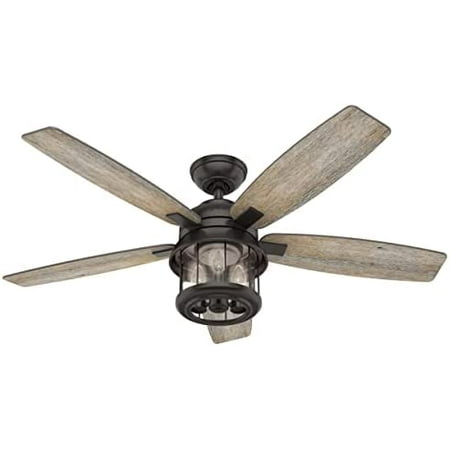 Hunter Fan Company 59420 Coral Bay Indoor/Outdoor Ceiling Fan with LED Light and Remote 52 Black
Hunter Fan Company 59420 Coral Bay Indoor/Outdoor Ceiling Fan with LED Light and Remote 52 Black