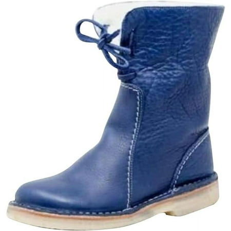 ZBCHLS Vintage Buttery-Soft Wool Lining Boots PU Leather Women s Slip-On Orthopedic Walking Waterproof Snow Boots
ZBCHLS Vintage Buttery-Soft Wool Lining Boots PU Leather Women s Slip-On Orthopedic Walking Waterproof Snow Boots