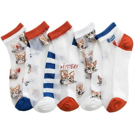 Pikadingnis 5 Pairs Women s Cat Patterns Mesh Sheer Socks Coqutte Lace Anklet Socks Aesthetic Crew Socks Cottagecore Accessories
Pikadingnis 5 Pairs Women s Cat Patterns Mesh Sheer Socks Coqutte Lace Anklet Socks Aesthetic Crew Socks Cottagecore Accessories