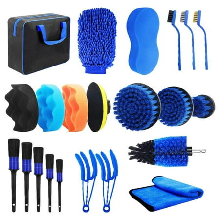 Julam Car Cleaning Kit 22-Pcs Car Cleaning Kit Auto Cleaning Tools Auto Cleaning Supplies with Drill Brushes Detailing Brushes Car Cleaning Kit for Interior & Exterior steady
Julam Car Cleaning Kit 22-Pcs Car Cleaning Kit Auto Cleaning Tools Auto Cleaning Supplies with Drill Brushes Detailing Brushes Car Cleaning Kit for Interior & Exterior steady