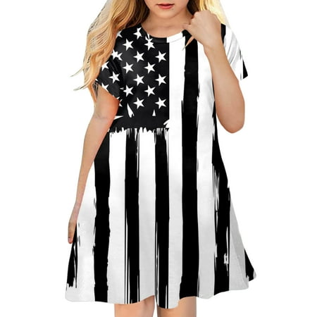 Follure Toddler Kids Girl Fourth Of July Independent Day Star Stripes Prints Short Sleeves Party Costome Princess Dress Youth Dress Sweaters Toddler Outfits
Follure Toddler Kids Girl Fourth Of July Independent Day Star Stripes Prints Short Sleeves Party Costome Princess Dress Youth Dress Sweaters Toddler Outfits
