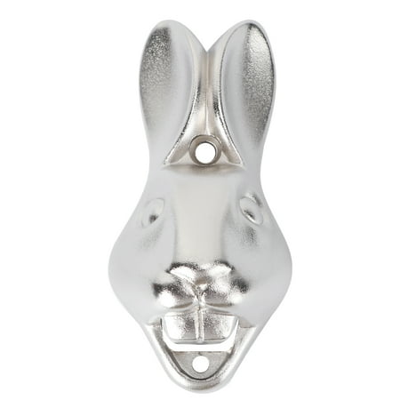Wall Mounted Rabbit Bottle Opener Wine Beer Bottle Opener for Bar Hotel Restaurant (Silver)
Wall Mounted Rabbit Bottle Opener Wine Beer Bottle Opener for Bar Hotel Restaurant (Silver)