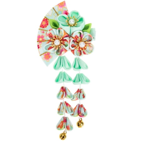 TOYMYTOY Japanese-style Fabric Hairpin Fans Shape Barrette Girl Costume Accessory
TOYMYTOY Japanese-style Fabric Hairpin Fans Shape Barrette Girl Costume Accessory