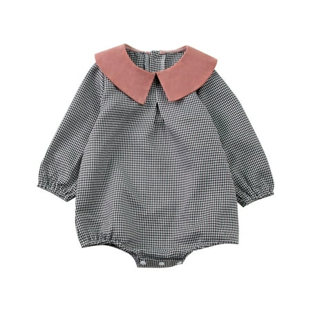 Unisex Baby Onesie Clothing Cotton Plaid Long Sleeve Rompers Bodysuit Clothes Toddler Cute Daily Play
Unisex Baby Onesie Clothing Cotton Plaid Long Sleeve Rompers Bodysuit Clothes Toddler Cute Daily Play