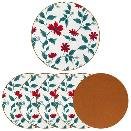 YZUOUZY Home Decor Table Decor 6 Pack Round Coasters for Coffee Table Flowers Plants Red Plum Plum
YZUOUZY Home Decor Table Decor 6 Pack Round Coasters for Coffee Table Flowers Plants Red Plum Plum