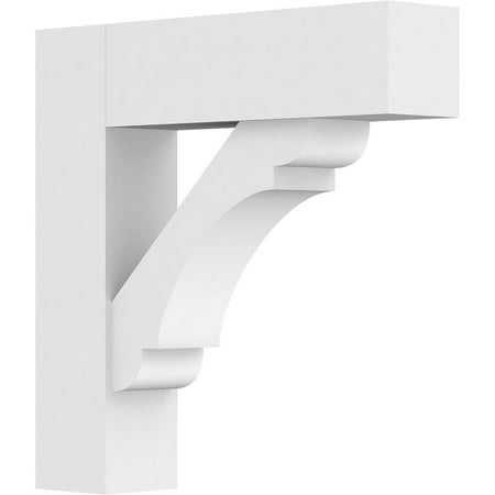 3 W x 16 D x 16 H Standard Olympic Architectural Grade PVC Bracket with Block Ends
3 W x 16 D x 16 H Standard Olympic Architectural Grade PVC Bracket with Block Ends