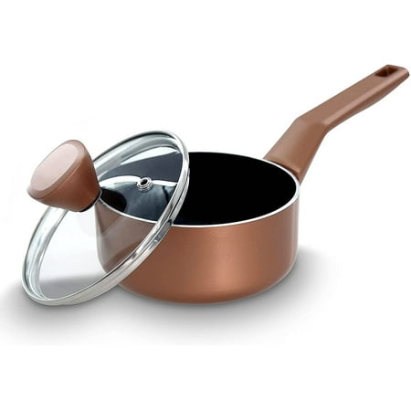 Saucepan Pot with Lid - Non-Stick High-Qualified Kitchen Cookware with See-Through Tempered Glass Lids 1 QT. Works with Model: NCCWA13BR
Saucepan Pot with Lid - Non-Stick High-Qualified Kitchen Cookware with See-Through Tempered Glass Lids 1 QT. Works with Model: NCCWA13BR
