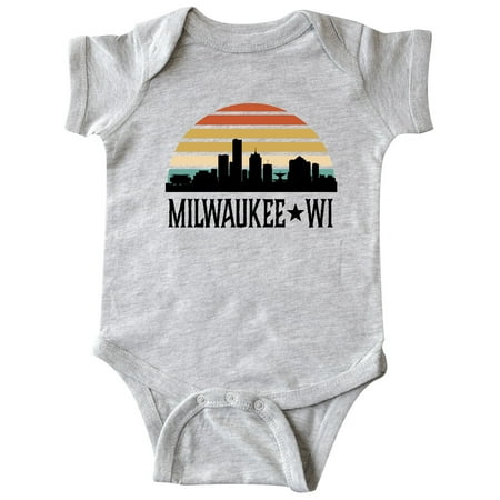 Inktastic Milwaukee Wisconsin Skyline Retro Sunset Gift Baby Boy or Baby Girl Bodysuit
Inktastic Milwaukee Wisconsin Skyline Retro Sunset Gift Baby Boy or Baby Girl Bodysuit