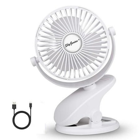 SkyGenius Battery Operated Mini Fan Clip on Desk Fan Baby Stroller Fan White
SkyGenius Battery Operated Mini Fan Clip on Desk Fan Baby Stroller Fan White