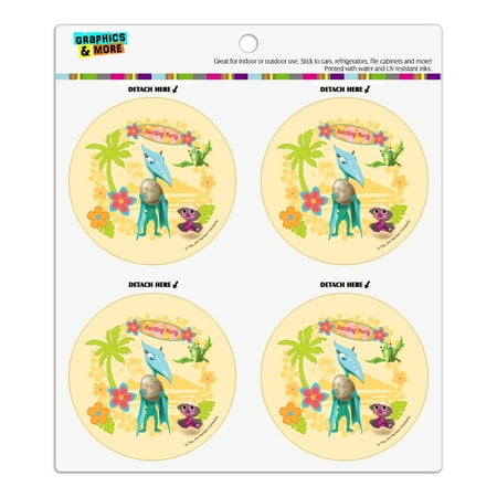 Hatching Party Baby Shower Refrigerator Fridge Locker Vinyl Circle Magnet Set