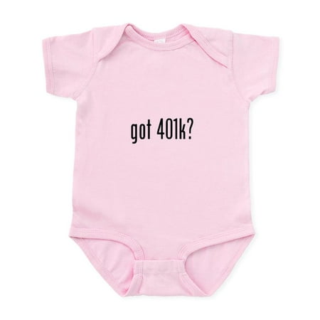 CafePress - Got 401K Infant Bodysuit - Baby Light Bodysuit Size Newborn - 24 Months
CafePress - Got 401K Infant Bodysuit - Baby Light Bodysuit Size Newborn - 24 Months