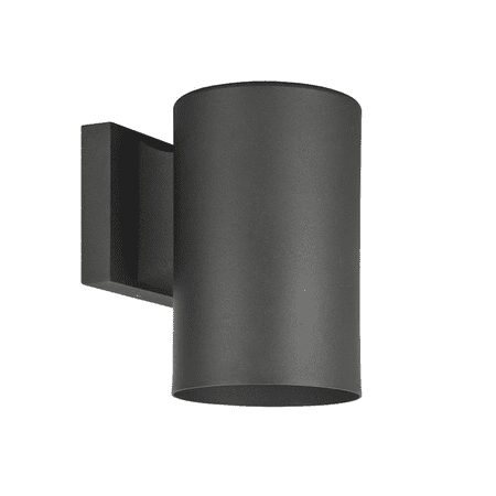 Sunset Lighting 1 Light Round Exterior in Black F6901-31-LED