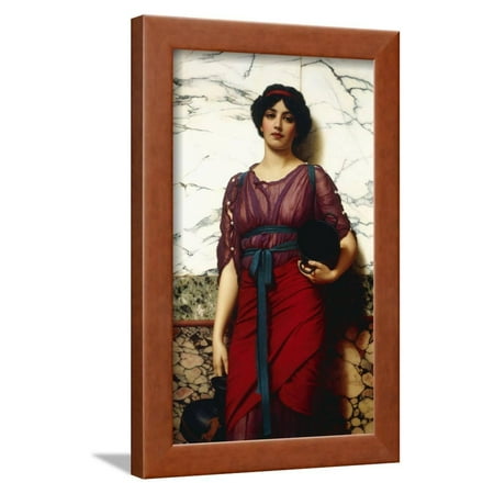 A Grecian Idyll, 1907 Framed Print Wall Art By John William Godward