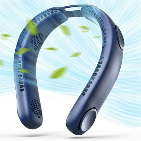 Portable Neck Fan Strong Wind Bladeless Fan Hands Free Cooling Personal Fan Rechargeable Battery Operated USB Fan
Portable Neck Fan Strong Wind Bladeless Fan Hands Free Cooling Personal Fan Rechargeable Battery Operated USB Fan