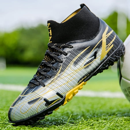 Boys HG Soccer Cleats Comfortable Breathable Lightweight Lace-up Training Shoes For Outdoor Sports Football Shoes
Boys HG Soccer Cleats Comfortable Breathable Lightweight Lace-up Training Shoes For Outdoor Sports Football Shoes