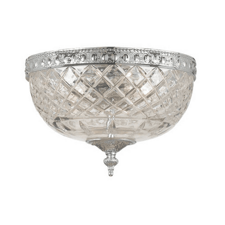 Flush Mounts 2 Light With Polished Chrome Lead Crystal Cast Brass 8 inch 120 Watts - World of Lighting
Flush Mounts 2 Light With Polished Chrome Lead Crystal Cast Brass 8 inch 120 Watts - World of Lighting