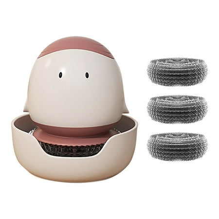 Papaba Steel Wire Brush Clean Ergonomic Design Convenient Kitchen Dining Room Steel Wire Dish Cleaning Brush
Papaba Steel Wire Brush Clean Ergonomic Design Convenient Kitchen Dining Room Steel Wire Dish Cleaning Brush