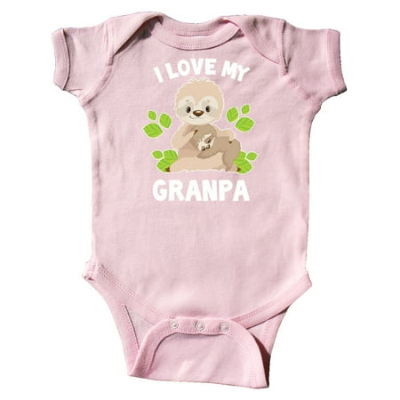 Inktastic Cute Sloth I Love My Granpa with Green Leaves Gift Baby Boy or Baby Girl Bodysuit
Inktastic Cute Sloth I Love My Granpa with Green Leaves Gift Baby Boy or Baby Girl Bodysuit