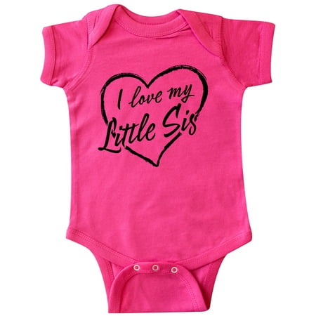 Inktastic I Love My Little Sis in Black Chalk Heart Gift Baby Boy or Baby Girl Bodysuit
Inktastic I Love My Little Sis in Black Chalk Heart Gift Baby Boy or Baby Girl Bodysuit