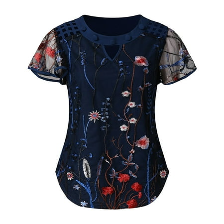Simplmasygenix Women Tops Summer Clearance Fashion Women Lantern Sleeve Perspective Dot Mesh Sleeve Casual Loose Top
Simplmasygenix Women Tops Summer Clearance Fashion Women Lantern Sleeve Perspective Dot Mesh Sleeve Casual Loose Top