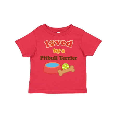 Inktastic Pitbull Terrier Loved by a (Dog Breed) Gift Toddler Boy or Toddler Girl T-Shirt
Inktastic Pitbull Terrier Loved by a (Dog Breed) Gift Toddler Boy or Toddler Girl T-Shirt