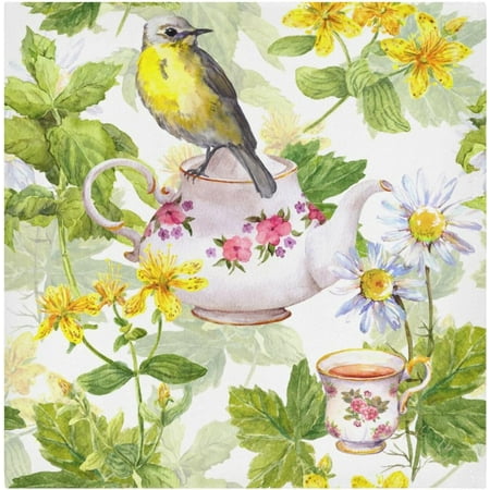 BESTKITTY Watercolor Tea Bird Cloth Napkins 20 x 20 in Dinner Napkins Washable Polyester Soft Reusable Table Napkins for Home Xmas Holiday Party Wedding 1 PCS
BESTKITTY Watercolor Tea Bird Cloth Napkins 20 x 20 in Dinner Napkins Washable Polyester Soft Reusable Table Napkins for Home Xmas Holiday Party Wedding 1 PCS