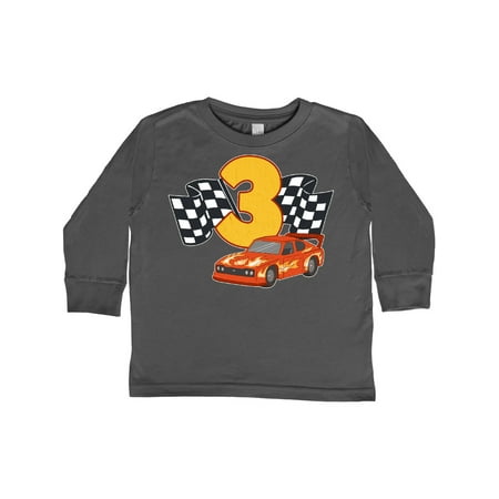Inktastic Number Three Race Car Gift Toddler Boy or Toddler Girl Long Sleeve T-Shirt
Inktastic Number Three Race Car Gift Toddler Boy or Toddler Girl Long Sleeve T-Shirt