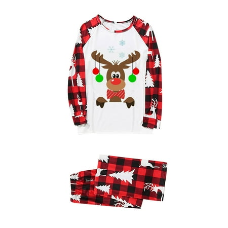 Christmas Pajamas for Family Parent-Child Outfit Winter Fall Matching PJ s With Print Plaid Printed Long Sleeve Tee Bottom Loungewear Pajama Sets
Christmas Pajamas for Family Parent-Child Outfit Winter Fall Matching PJ s With Print Plaid Printed Long Sleeve Tee Bottom Loungewear Pajama Sets