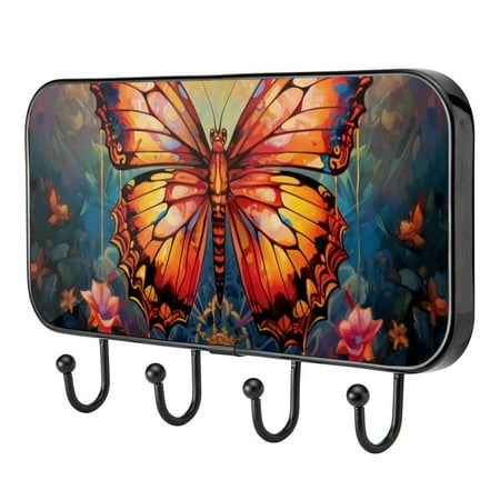 Butterfly Self Adhesive Towel Coat Wood Iron Hooks for Home Keys Door Outdoor Home Improvement Utility Hook
Butterfly Self Adhesive Towel Coat Wood Iron Hooks for Home Keys Door Outdoor Home Improvement Utility Hook