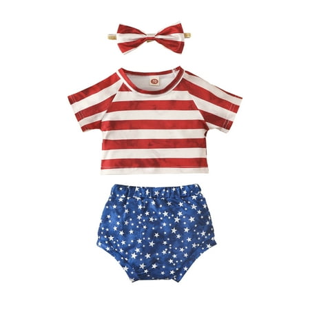 wybzd 4th of July Toddler Baby Girl Clothes Stripe Short Sleeve Tops+Stars Print Shorts Headband Outfits Red 3-4 Years
wybzd 4th of July Toddler Baby Girl Clothes Stripe Short Sleeve Tops+Stars Print Shorts Headband Outfits Red 3-4 Years