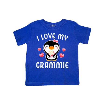 Inktastic I Love My Grammie with Cute Penguin and Hearts Gift Toddler Toddler Girl T-Shirt
Inktastic I Love My Grammie with Cute Penguin and Hearts Gift Toddler Toddler Girl T-Shirt