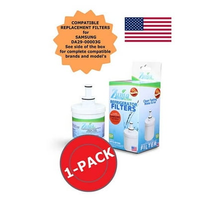 Zuma Filters™ Brand Refrigerator Water and Ice Filter compatible with Samsung® TADA29-00003B OPFS-RF300
Zuma Filters™ Brand Refrigerator Water and Ice Filter compatible with Samsung® TADA29-00003B OPFS-RF300