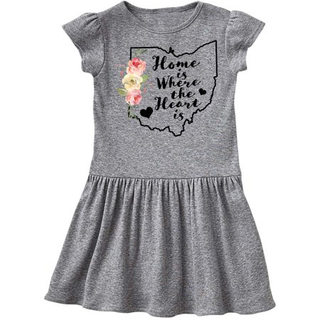 Inktastic Ohio Home is Where the Heart is with Watercolor Floral Gift Toddler Girl Dress
Inktastic Ohio Home is Where the Heart is with Watercolor Floral Gift Toddler Girl Dress
