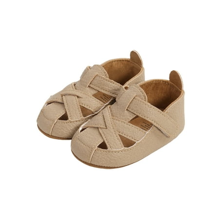 Newborn Anti-slip Sandals Toddler Hollow-out Solid/ Contrast Color First Walking Shoes
Newborn Anti-slip Sandals Toddler Hollow-out Solid/ Contrast Color First Walking Shoes