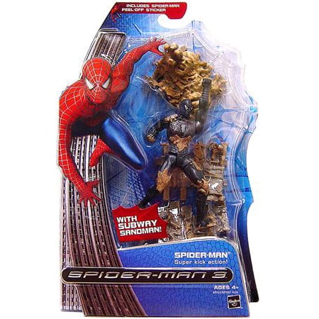 Spider-Man 3 Spider-Man Action Figure (Super Kick Action)