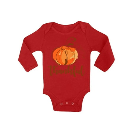 Awkward Styles Thanksgiving Shirt for Baby Bodysuit Long Sleeve Thankful Romper
Awkward Styles Thanksgiving Shirt for Baby Bodysuit Long Sleeve Thankful Romper