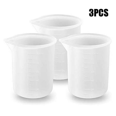 3pcs 100ml Silicone Measuring Cups with Precise Scale for Resin Non-stick Mixing Cups Glue Tools New
3pcs 100ml Silicone Measuring Cups with Precise Scale for Resin Non-stick Mixing Cups Glue Tools New