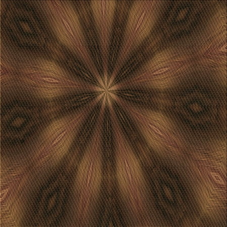 Ahgly Company Indoor Square Patterned Saddle Brown Area Rugs 5 Square