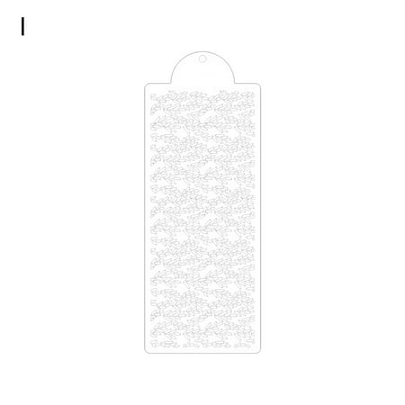 UDIYO Cake Stencil Flower Pattern Cake Stencil Exquisite Easy to Use PET Visual Effect Cake Templatetern for Home
UDIYO Cake Stencil Flower Pattern Cake Stencil Exquisite Easy to Use PET Visual Effect Cake Templatetern for Home