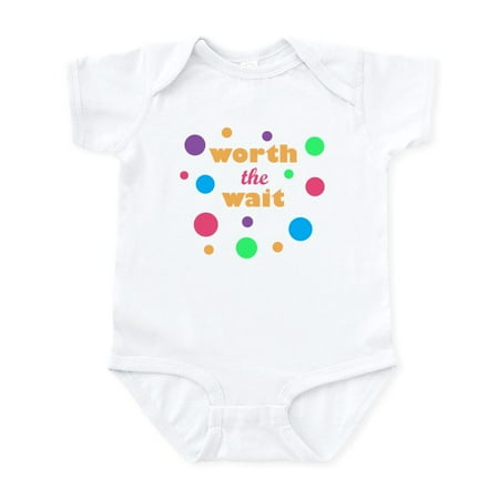 CafePress - Worth The Wait Infant Bodysuit - Baby Light Bodysuit Size Newborn - 24 Months
CafePress - Worth The Wait Infant Bodysuit - Baby Light Bodysuit Size Newborn - 24 Months
