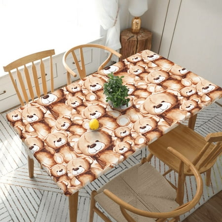Home Deluxe Tablecloth Lovely Bear Waterproof Elastic Rim Edged Table Cover- For Christmas Parties And Picnics 5ft
Home Deluxe Tablecloth Lovely Bear Waterproof Elastic Rim Edged Table Cover- For Christmas Parties And Picnics 5ft