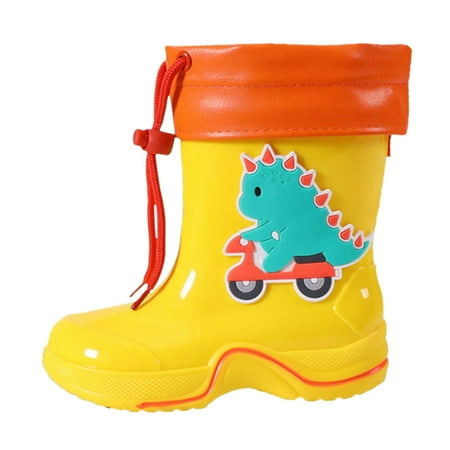 JDEFEG Toddlers Shoes Size 6 Classic Children Rainboots Rubber Children Water Shoes Fleece Waterproof Rain Boots Kids Baby Cartoon Shoes Toddler Girls Knit Boot Yellow 18
JDEFEG Toddlers Shoes Size 6 Classic Children Rainboots Rubber Children Water Shoes Fleece Waterproof Rain Boots Kids Baby Cartoon Shoes Toddler Girls Knit Boot Yellow 18