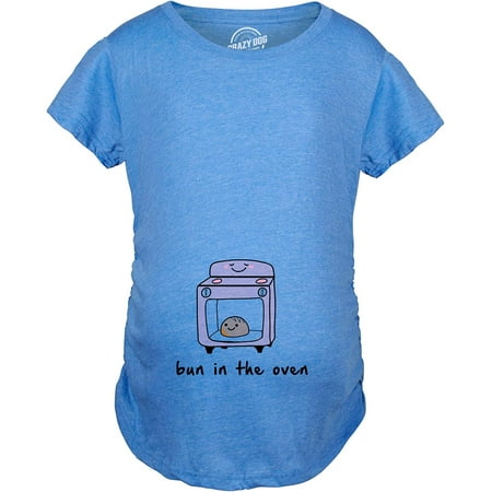 Maternity Bun in The Oven T Shirt Funny Pregnancy Announcement New Baby Tee Heather Light Blue Medium
Maternity Bun in The Oven T Shirt Funny Pregnancy Announcement New Baby Tee Heather Light Blue Medium