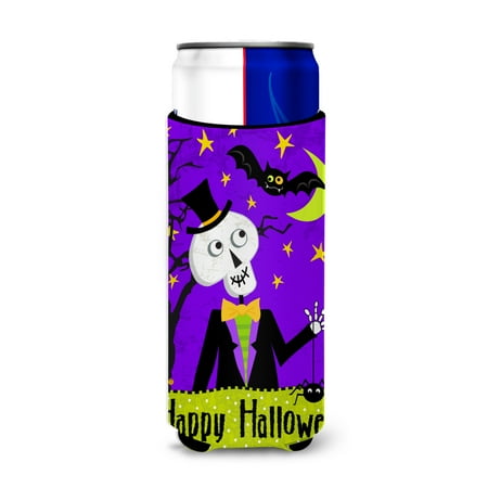 Carolines Treasures VHA3014MUK Happy Halloween Skeleton Michelob Ultra beverage insulators for slim cans Slim Can
Carolines Treasures VHA3014MUK Happy Halloween Skeleton Michelob Ultra beverage insulators for slim cans Slim Can